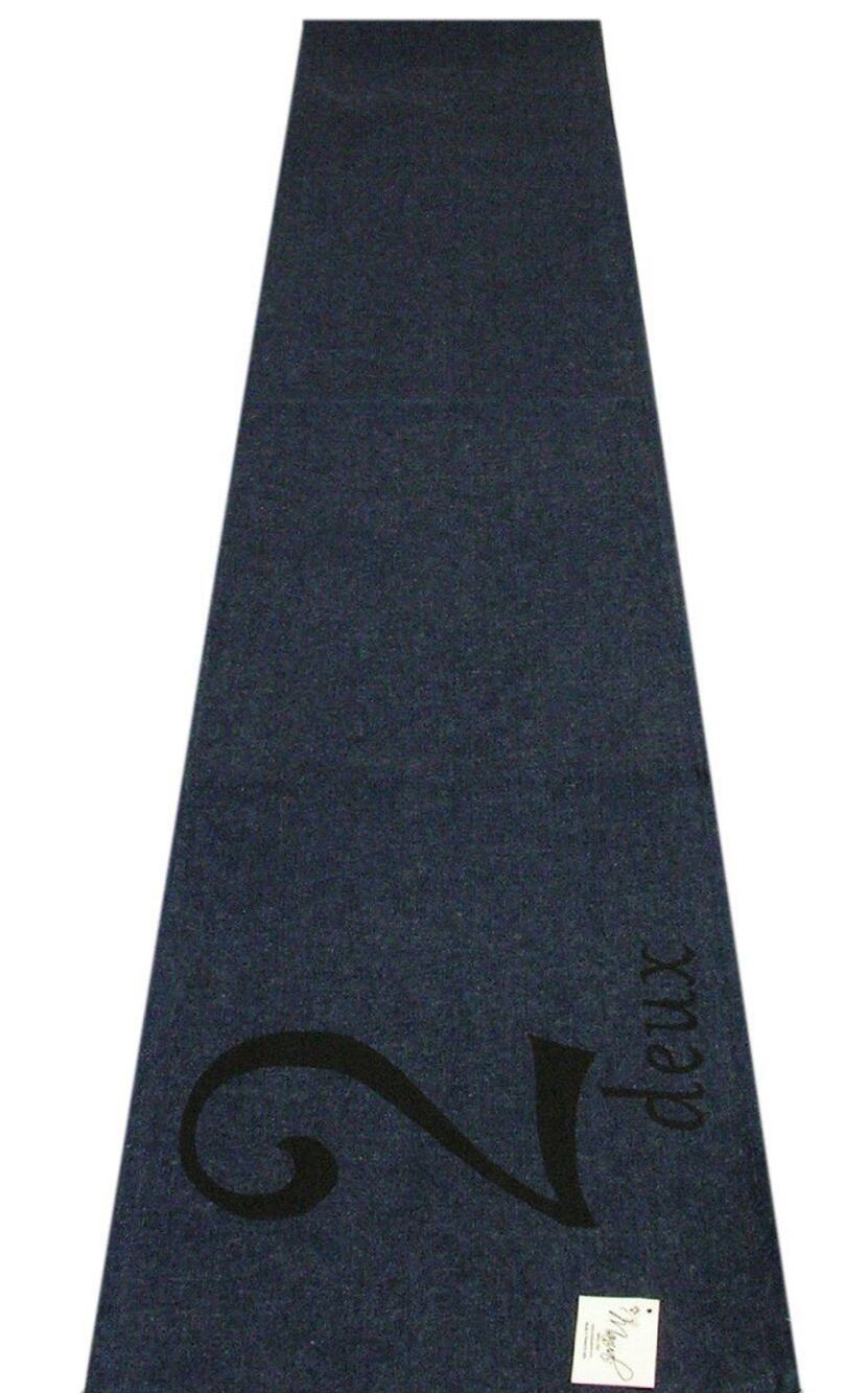 Manual Woodworkers French Deux 2 Denim Table Runner Country Farmhouse Cotton